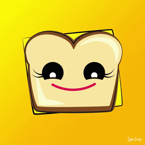grilled cheese animation GIF by Tyler Resty