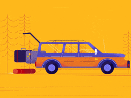 AnchorPoint animation summer car beach GIF
