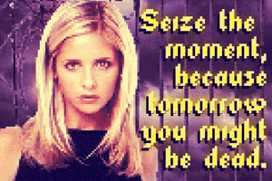 Buffy The Vampire Slayer GIF by GIPHY Studios Originals