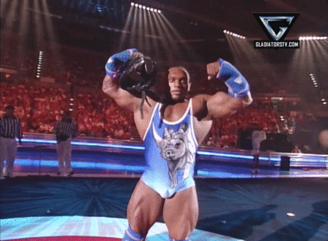 Muscle Bodybuilding GIF by Gladiators - Find & Share on GIPHY