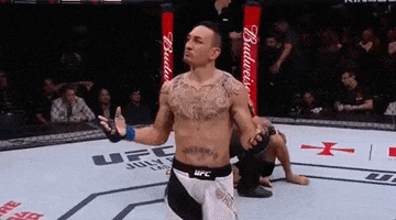 be quiet max holloway GIF