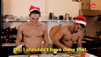 Gingerbread Men Christmas GIF by BuzzFeed
