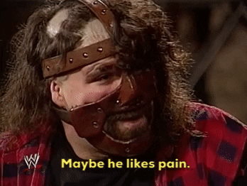 Mick Foley Pain GIF by WWE - Find & Share on GIPHY