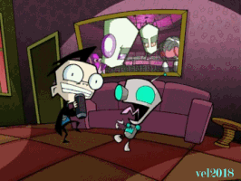 Invader Zim Dib GIF