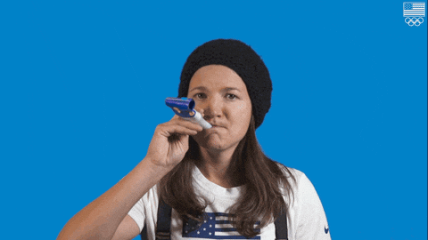 party blower gif