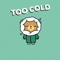 Freezing Cold Weather GIF by JAMKOO