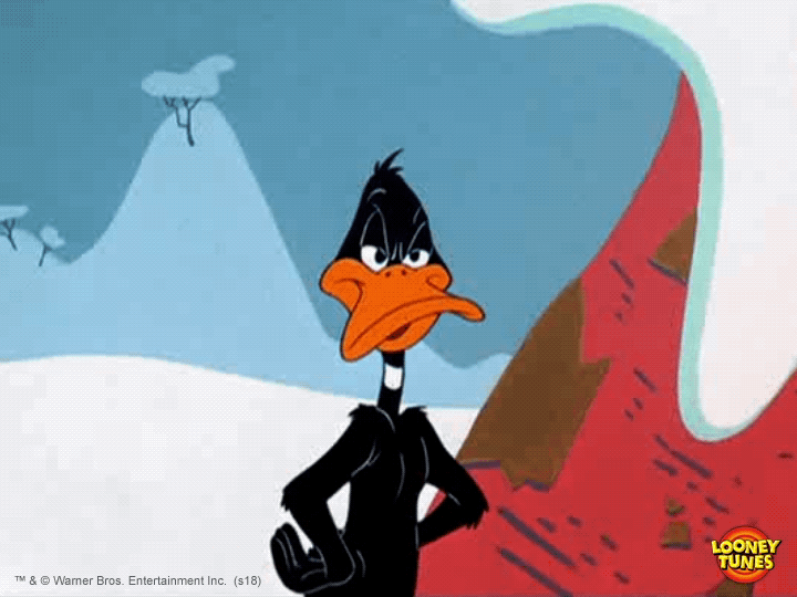Cartoon of Man Laughing Slapping Head Daffy Duck No GIF by Looney Tunes Find Share on GIPHY