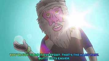 Bojack Horseman Running GIF