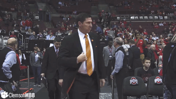 brad brownell GIF by Clemson Tigers