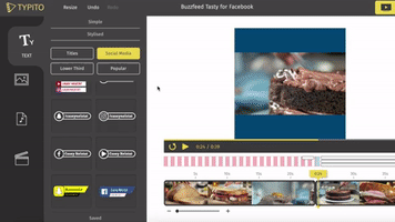 online video editor instagram videos GIF by Typito