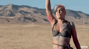 pink pink behind the scenes try p!nk GIF