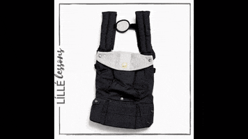 babywearing baby carrier GIF by LILLEbaby