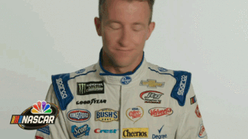 aj headshake GIF by NASCAR on NBC