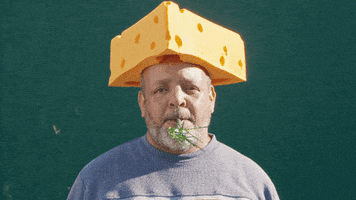 cheese head lol GIF by Chipotle Mexican Grill