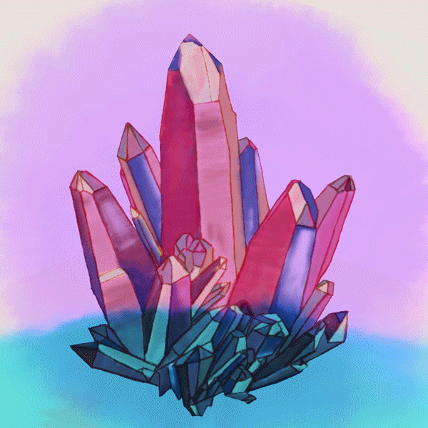 crystal castles animation GIF by sharon-liu.com