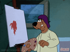 Bob Ross Art GIF by Scooby-Doo