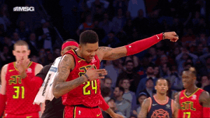count it kent bazemore GIF by NBA