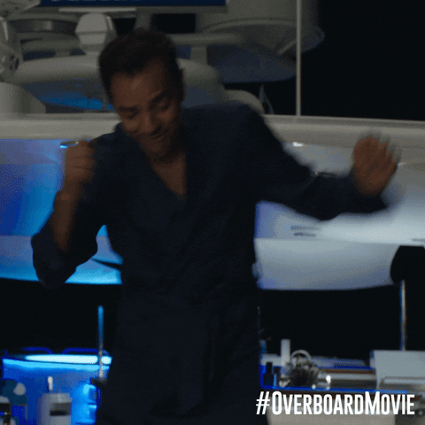 happy dance GIF by Overboard Movie