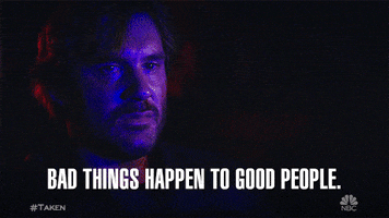 bad things happen to good people truth GIF by NBC