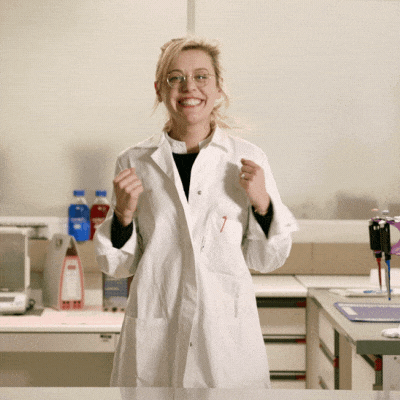 happy mad scientist GIF