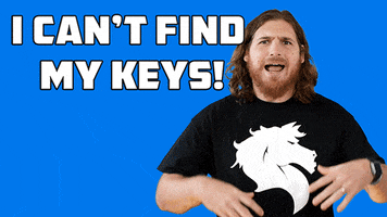 car keys excuse GIF by Nasty The Horse