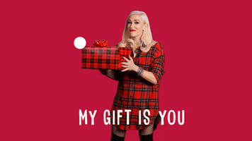 Gift Reaction Gif GIF by Gwen Stefani