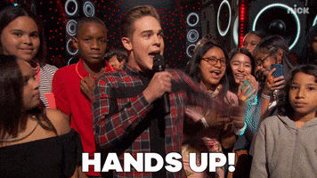 Hands Up Yes GIF by Nickelodeon’s HALO Awards