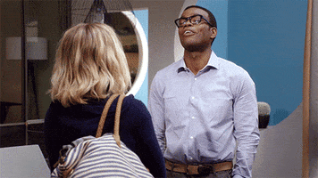 frustrated william jackson harper GIF by The Good Place