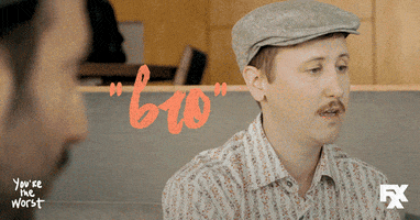 back and forth bro GIF by You're The Worst 