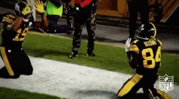 Im Not Worthy Pittsburgh Steelers GIF by NFL