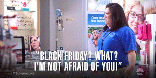 Black Friday Shopping GIF by NBC - Find & Share on GIPHY