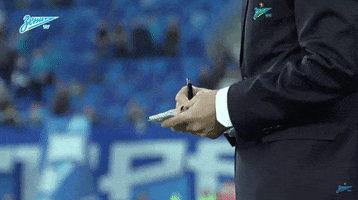 note handwriting GIF by Zenit Football Club