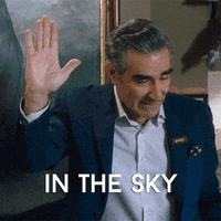High Five Schitts Creek GIF by CBC