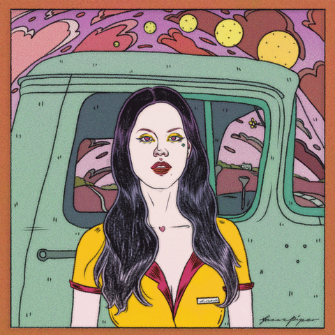 Lana Del Rey Fan Art GIFs - Get the best GIF on GIPHY