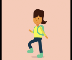 kartonbar walk GIF