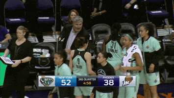 happy phoenix mercury GIF by WNBA