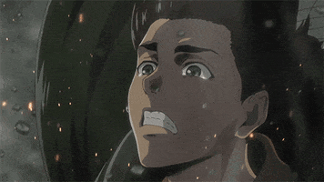 attack on titan crying GIF by Funimation
