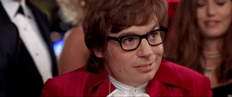i also like to live dangerously austin powers GIF