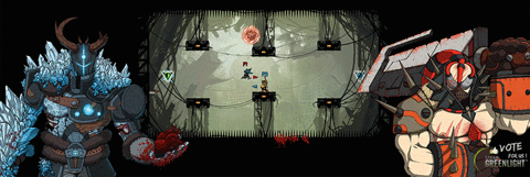 claws_up_games fight video game blood gore GIF