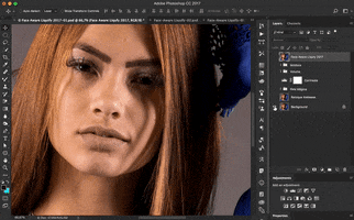 ericadalbellostringhini photoshop liquify photopro ale keese GIF
