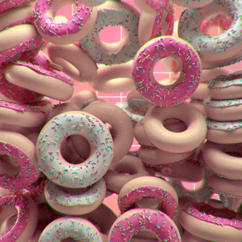 Loop Donut GIF by Gifmk7