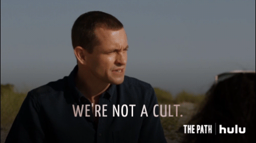 The Path Were Not A Cult GIF by HULU - Find & Share on GIPHY