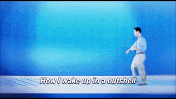 Recycling morning nutshell GIF