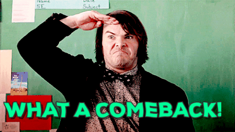 What-a-comeback GIFs - Get the best GIF on GIPHY