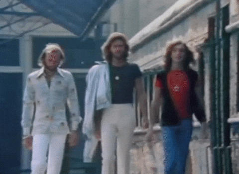 Stayin Alive GIF by Bee Gees - Find & Share on GIPHY