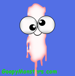 GoopyMonsters candle goopy monsters gets splat GIF