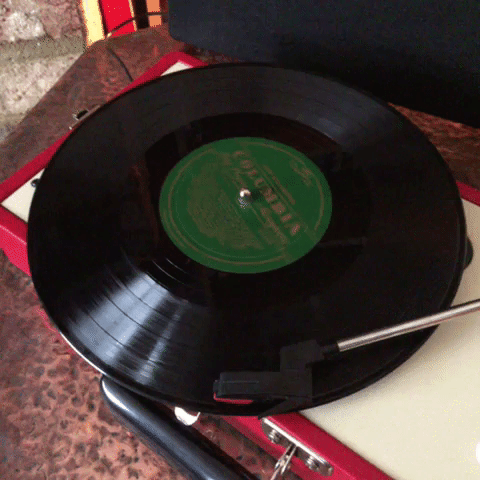 soundmatters jazz vinyl record player GIF