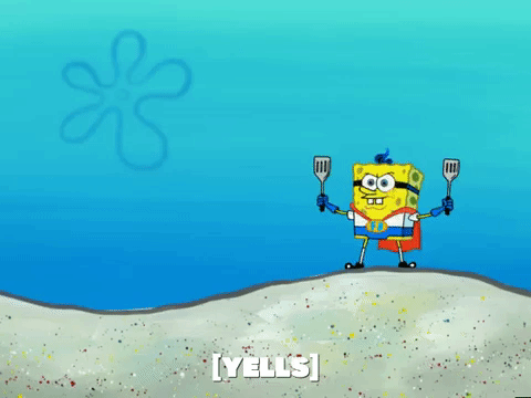 spongebob water splash gif spongebob water splash gif