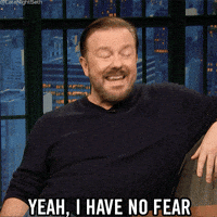 Not Scared GIFs - Get the best GIF on GIPHY