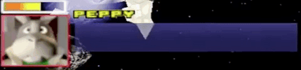 OneTea be careful star fox starfox peppy GIF